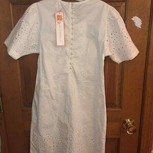 White dress NWT Jude Connally  XS